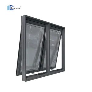 Buy cheap Hurricane Proof Vertical Opening Window Aluminium Chain Winder Awning Window product