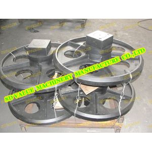Buy cheap HITACHI SUMITOMO Crawler Crane SCX300 Front Idler Assy from wholesalers
