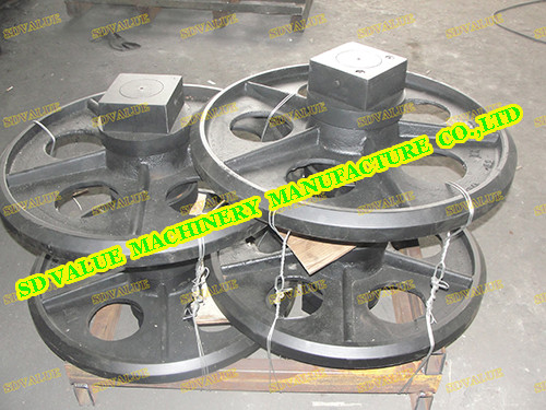 Buy cheap HITACHI SUMITOMO Crawler Crane SCX300 Front Idler Assy from wholesalers