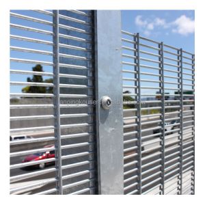 Buy cheap High Security Anti-Climb 358 Welding Fence with Powder Coated Clear Vu Panel 1.8*2.5m from wholesalers