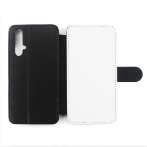 PU Leather Phone Case 2D Sublimation Blank Flip Cover For SamSung Honor20 10