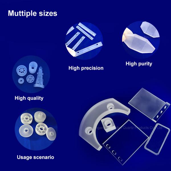 Quality High Strength Quartz Glass Plate For Demanding Industrial Applications for sale
