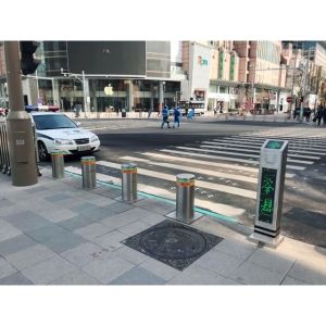 High Security Hydraulic Electric Drive Bollards For Access Security