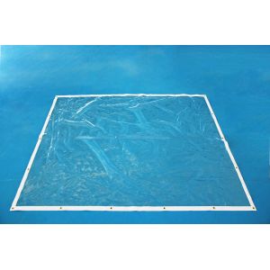Super Transparent Style PVC Vinyl Clear Tarpaulin Material With Mildew
