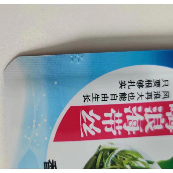 3 Side Seal pouch manufacturer Composite Plastic Bag CPP Biodegradable ODM