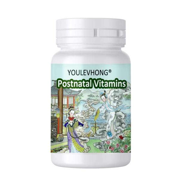 Comprehensive Postnatal Vitamins Gummies With 400 IU Vitamin D Iron 28 Mg And