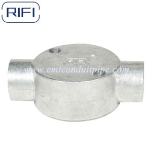 Buy cheap EMT Two Way Circular Junction Aluminum Die Cast Box from wholesalers