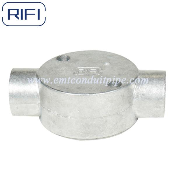 Buy cheap EMT Two Way Circular Junction Aluminum Die Cast Box from wholesalers