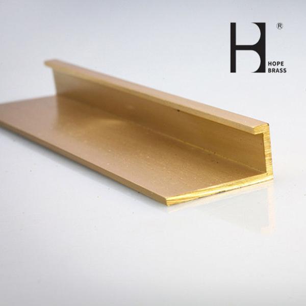 Corrosion Proof 20mm Brass L Profile