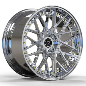 Buy cheap 6061-T6 Polish 2-PC Forged Alloy Rims Fit For Mercedes E63S Staggered 21 22 Inches 5x112 from wholesalers