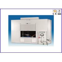 Buy cheap UL 94 Horizontal Vertical Flame Chamber , Safety 45 Degree Flammability Tester product
