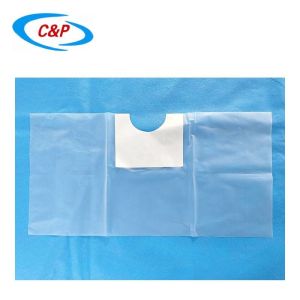 SMS Eye Surgical Drape Pack In Blue Or Customizable For Sterile Surgeries