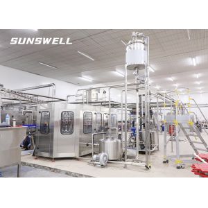 Buy cheap Fully Automatic Fruit Juice Filling Machine 380v Processing Bottle Production Line from wholesalers