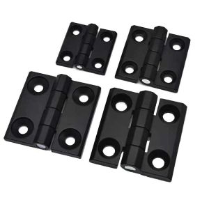 China Zinc Alloy Black Metal Heavy Duty Hinges 60*60*5mm on sale