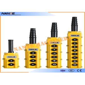 Single Speed AS4 Industrial Remote Pendant Control Stations Overhead Crane