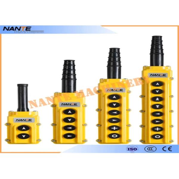Single Speed AS4 Industrial Remote Pendant Control Stations Overhead Crane