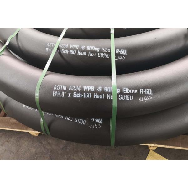 Quality Carbon Steel ASTM A234 WPB 90 Degree Elbow for sale
