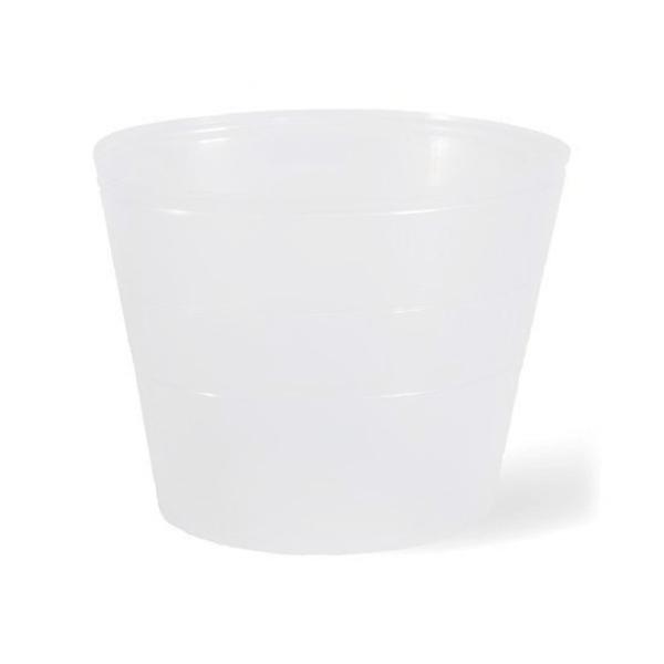 Quality White plastic nursery pots Pure HDPE nursery pot soft flower pot in low price for sale