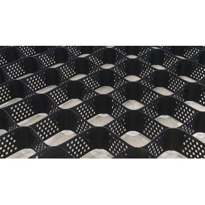 Buy cheap Textured And Perforated HDPE Plastic Geocell Grid Gravel Stabilizer from wholesalers