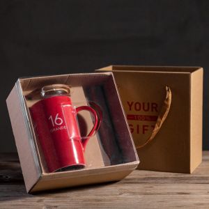 Buy cheap Ceramic Custom Drinking Cups With Spoon White 6oz Sublimation Mugs from wholesalers