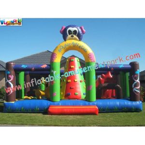 Buy cheap Commercial Grade Inflatable Amusement Park Kids Jumping Bouncers , PVC Tarpaulin from wholesalers