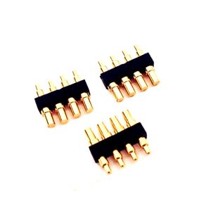 Buy cheap Precision Pogo Pin Socket , 4 Pin Pogo Connector Riveting Workmanship from wholesalers