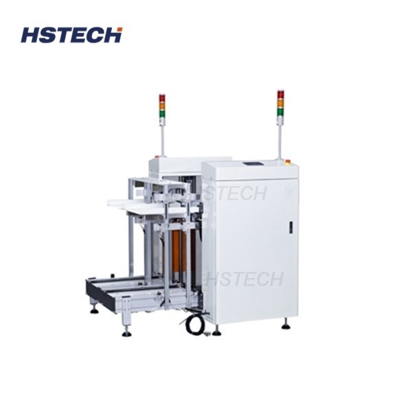 Buy cheap Double Track PCB Unloader PLC Control System 6 Magazines Loading Capability from wholesalers