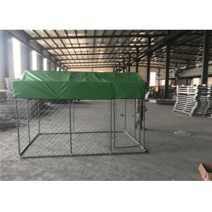 Buy cheap Chain Link Dog Fence /Dog Kennel DIY powder coated hot dipped galvanized mesh 50mmx50mm x 2.70mm from wholesalers