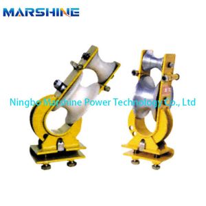 Welding Overhead Transmission Line Stringing Block Solid Three Purpose Pulley