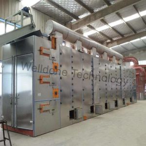 Multilayer Diesel Heating Agricultural Leaves Dehydrator Machine