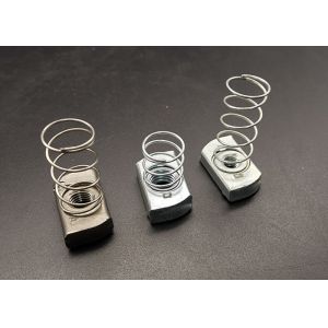 Buy cheap Pregalvanized m8 Custom Long Spring Unistrut Spring Nut from wholesalers
