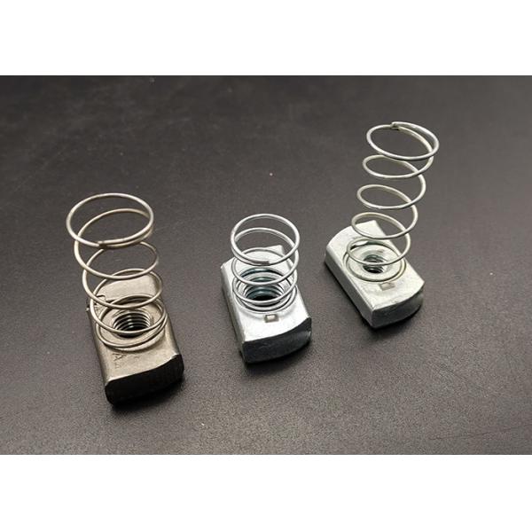 Quality Pregalvanized m8 Custom Long Spring Unistrut Spring Nut for sale