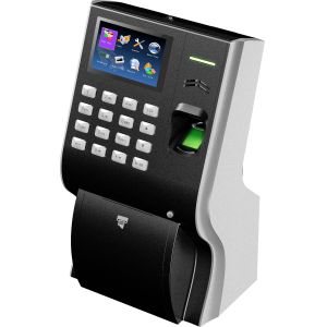 LP400 FINGERPRINT TIME ATTENDANCE WITH PRINTER TCP/IP SOFTWARE AVAILABLE BLACK