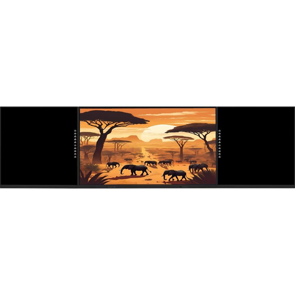 Buy cheap Chalk Writing Supported Smart Whiteboard with Android PC system whiteboard software 10-32 Touch Points 86 Inch Screens for class media train use from wholesalers