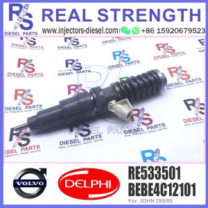 Buy cheap Diesel engine common rail fuel injector BEBE4C12001 RE533501 for V-O-L-V engine from wholesalers