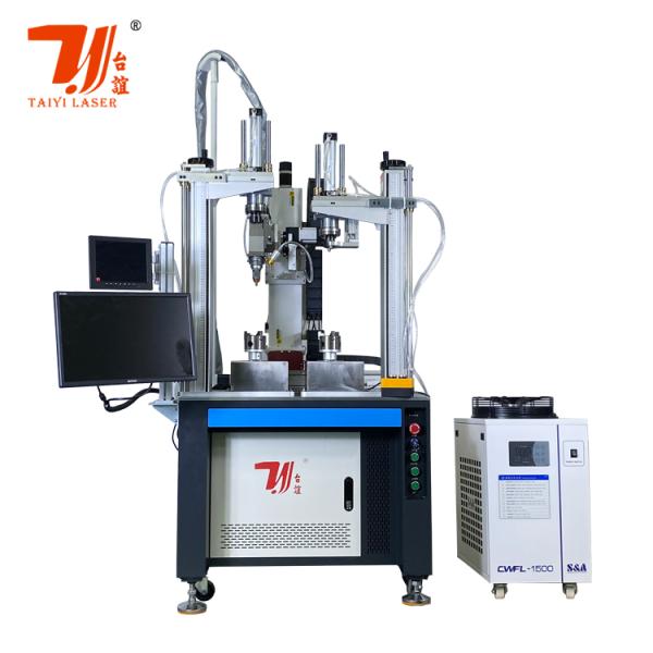Buy cheap Custom Automatic Fiber Laser Welding Machine for Water Knockout Trap Drum Welding from wholesalers