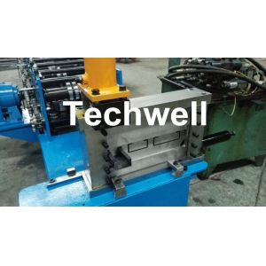 Buy cheap Auto Adjustable C Purlin Roll Forming Machine For Making 3 Profiles With 10-15m/min Forming Speed from wholesalers