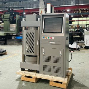Concrete Brick Compression Test Machine Equipment Hydraulic Pump Rated Pressure