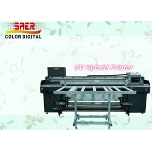 Buy cheap 1.8m One Year Warranty Technical Support  Roll to Roll and Flatbed UV Printer Outdoor & Indoor printing machine from wholesalers