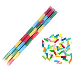 Buy cheap Handheld Multi Color Tissue Paper Confetti Wands product