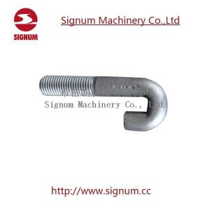 Clip Bolt for Rail Fishplate, High Quality Curve Spear Tunnel Bolt for Concrete