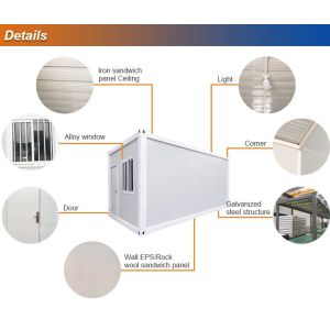 Home Office Project Solution Graphic Design for Container Modular Luxury Prefab