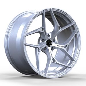 Buy cheap Aston Martin DBX Custom Forged Aluminum Alloy Rims Matt Silver 22 Inch 5x128 from wholesalers