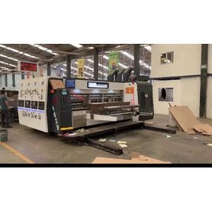 Buy cheap Computerized 1500kg Corrugated Printing Machine / Press Printing Die Cutting Machine 2000mm*2500mm from wholesalers