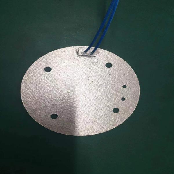 Quality 2D Fabricated Round Rigid Muscovite Mica Sheet Heating Plate For Electric Heater for sale