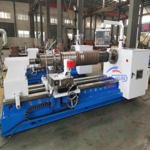 Buy cheap Automatic Large Diameter Roller Notching CNC Roll Grooving Marking Machine from wholesalers