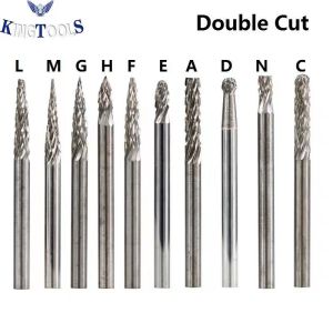 Buy cheap 20PC Double Cut Carbide Burr Set - 0.118" (3mm) Shank, Rotary Tool Cutting Burrs from wholesalers