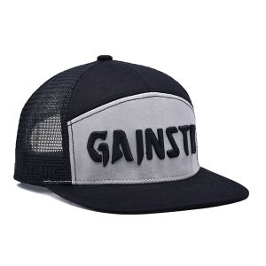 Buy cheap Mesh Flat Brim Cap Material Durable And Breathable Adjustable Snapback Hat Mesh Back For Men Women from wholesalers