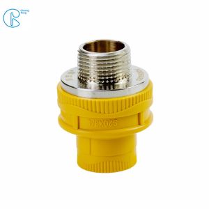 Buy cheap Environment Friendly PPR Pipe Socket Coupling Fitting With Metal Thread product