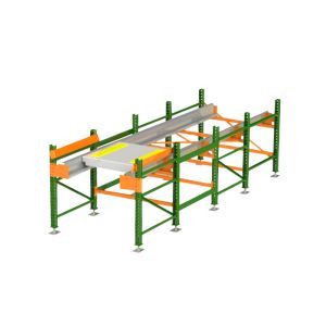 Pallet Runner System Popular Warehouse Radio Shuttle Racking System